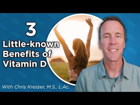 3 Little-known Benefits of Vitamin D