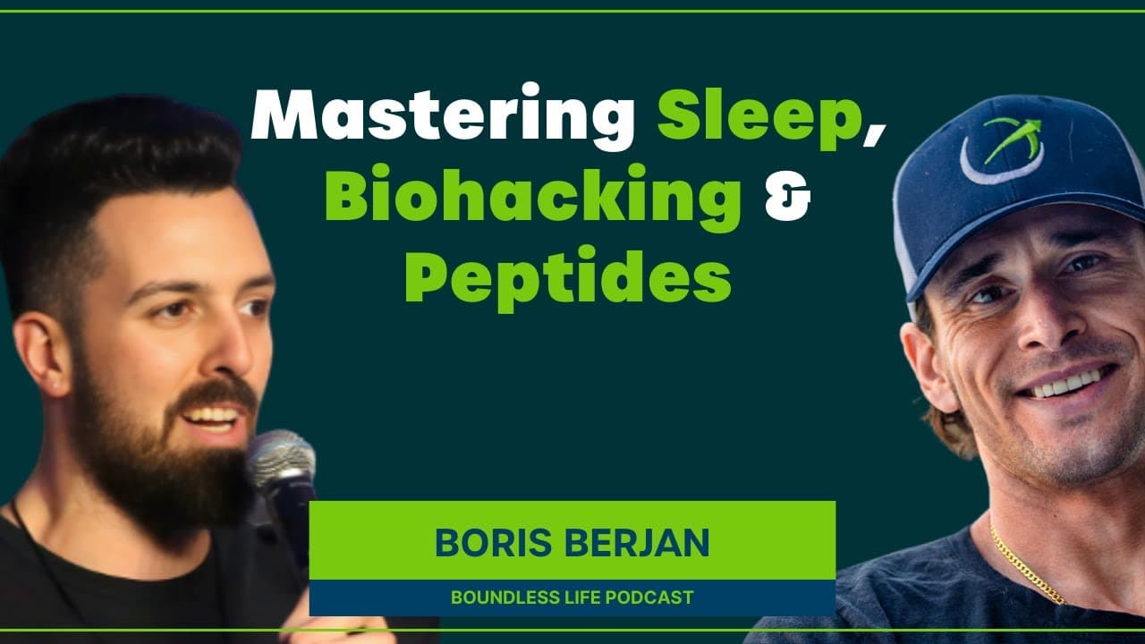 Mastering Sleep, Biohacking & Peptides: A Data-Driven Approach to Longevity with Boris Berjan