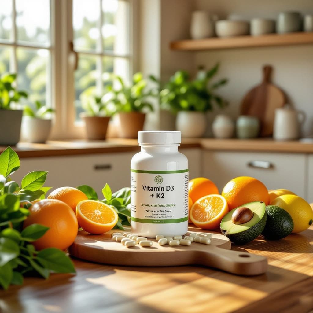 Vitamin D3 + K2